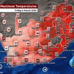South Africa & Namibia Weather Forecast Maps Friday 6 March 2020