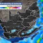 South Africa & Namibia Weather Forecast Maps Thursday 16 April 2020