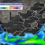 South Africa & Namibia Weather Forecast Maps Friday 29 May 2020