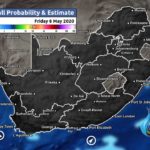 South Africa & Namibia Weather Forecast Maps Friday 8 May 2020