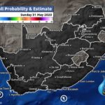 South Africa & Namibia Weather Forecast Maps Sunday 31 May 2020