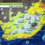 South Africa & Namibia Weather Forecast Maps Friday 12 June 2020