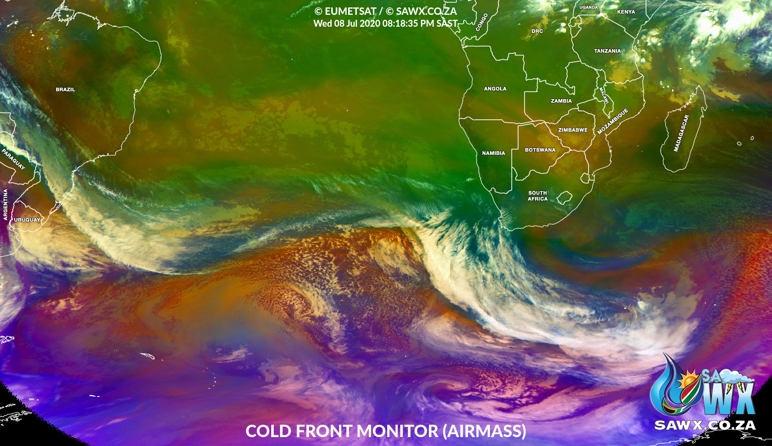 3 Cold Fronts to hit South Africa - Lesotho to see heaviest snowfall of all 17