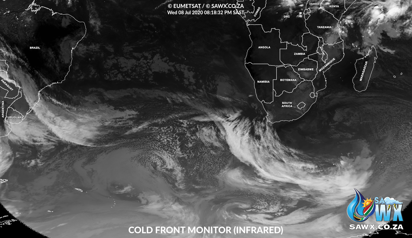 3 Cold Fronts to hit South Africa - Lesotho to see heaviest snowfall of all 16