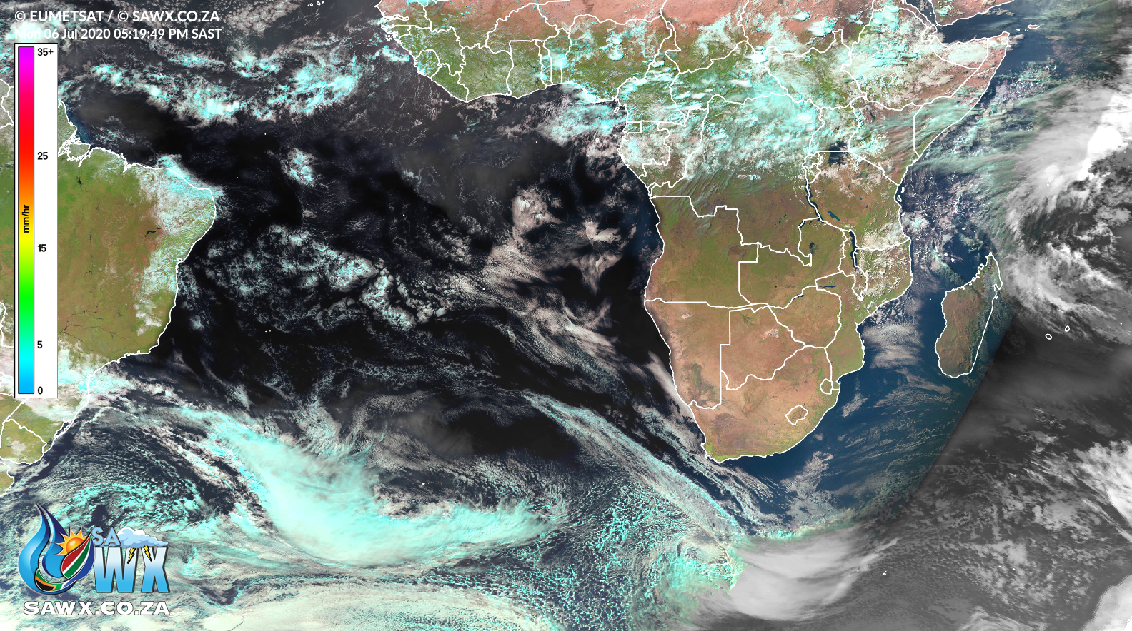 Mammoth Cold Front approaches Southern Africa - Biggest in years 1