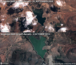 Eastern Cape Dams Satellite Pictures
