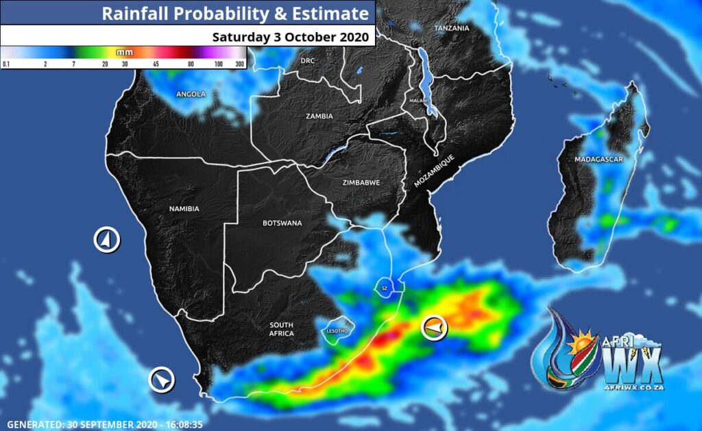 New Southern Africa Rainfall Maps 3