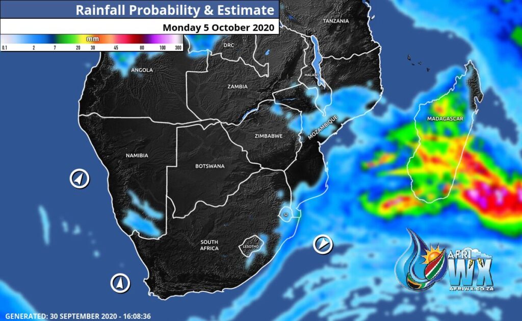 New Southern Africa Rainfall Maps 5