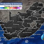 South Africa & Namibia Weather Forecast Maps Thursday 15 October 2020