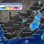 South Africa & Namibia Weather Forecast Maps Thursday 22 October 2020