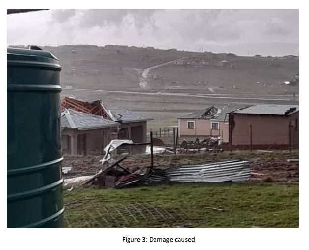 Tornado photos Mthatha Multicell Cluster Storm 17 November 2020 - Umtata Eastern Cape