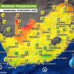 South Africa & Namibia Weather Forecast Maps Wednesday 16 December 2020