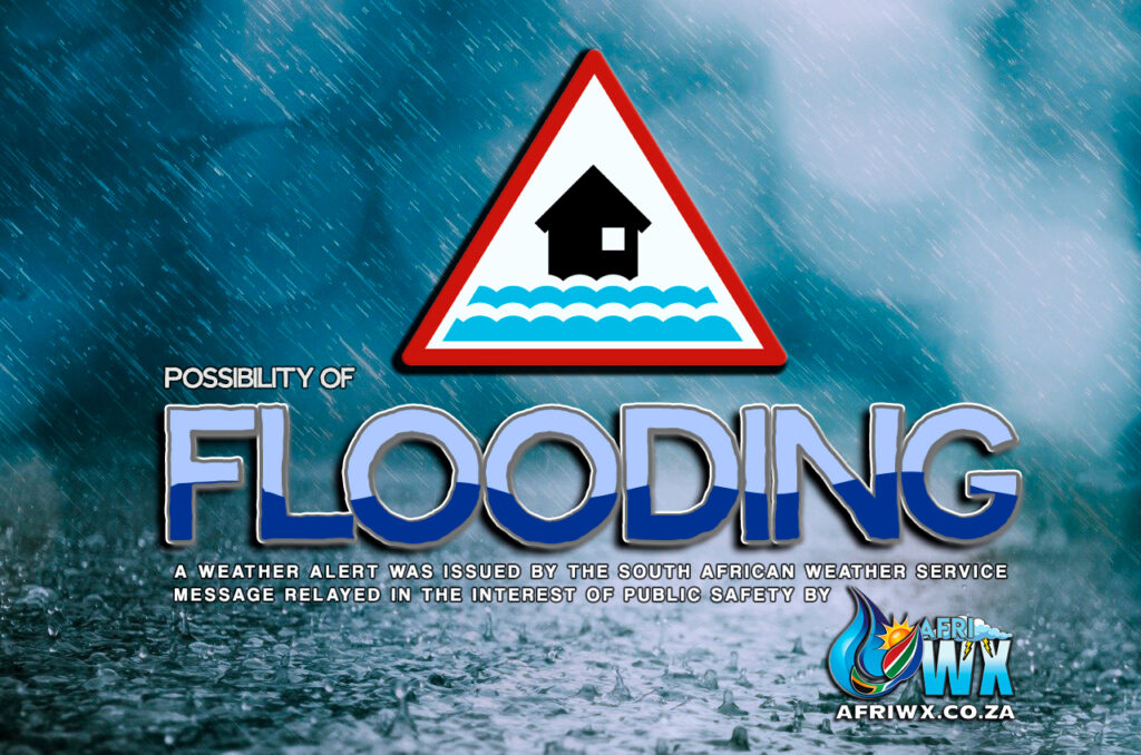 flooding warnings for Mpumalanga, Northern Kwazulu-Natal, Limpopo