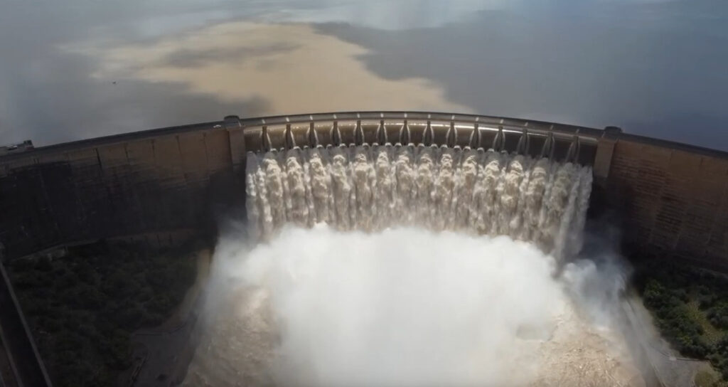Gariep Dam South Africa Full Flood